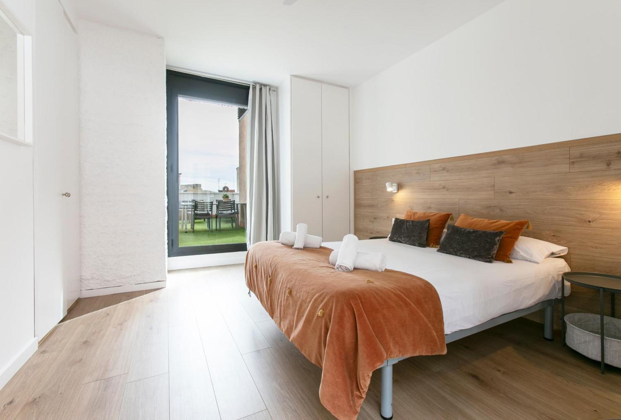 Chic And Modern Apartments In Gracia Barcelona Værelse billede