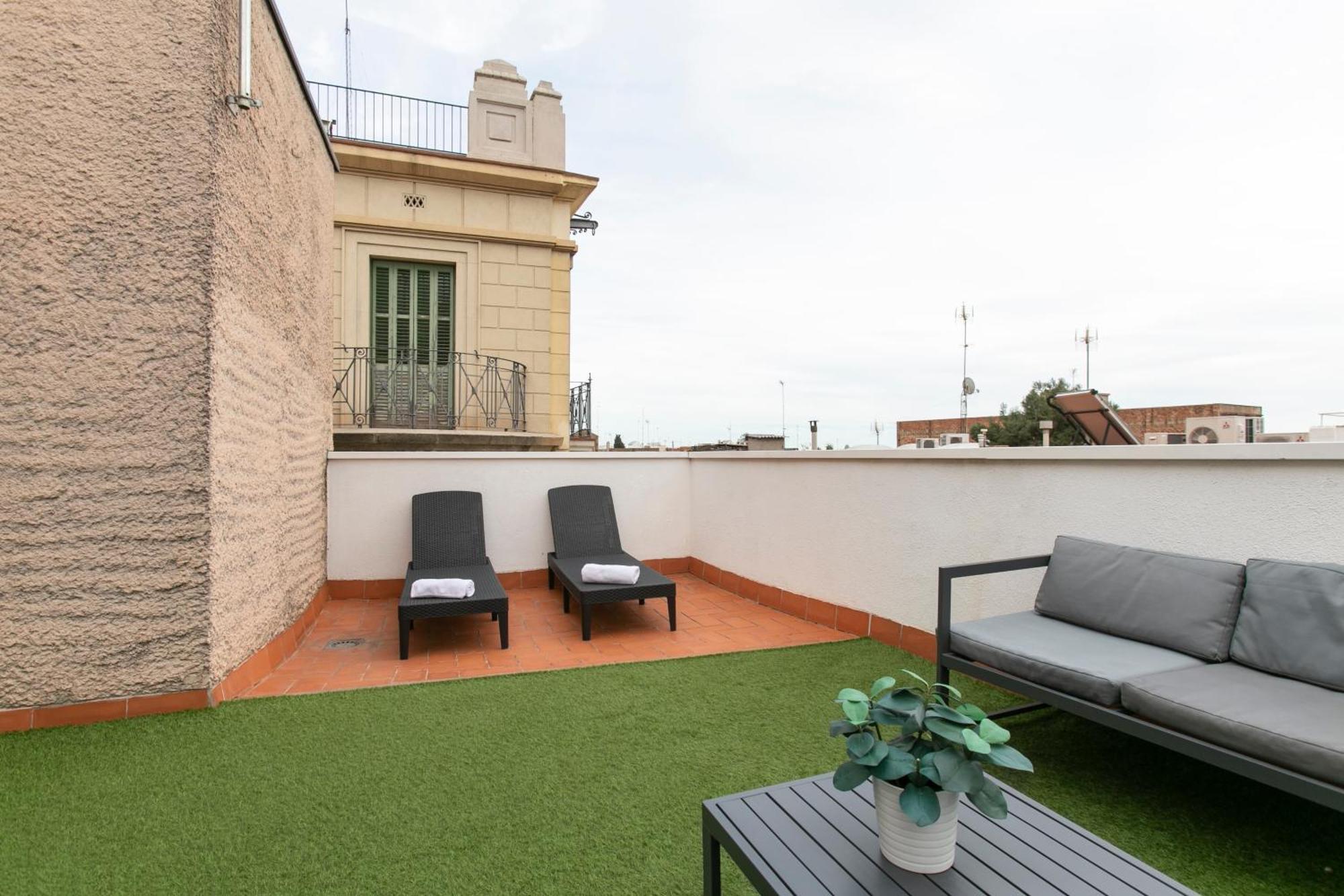 Chic And Modern Apartments In Gracia Barcelona Eksteriør billede